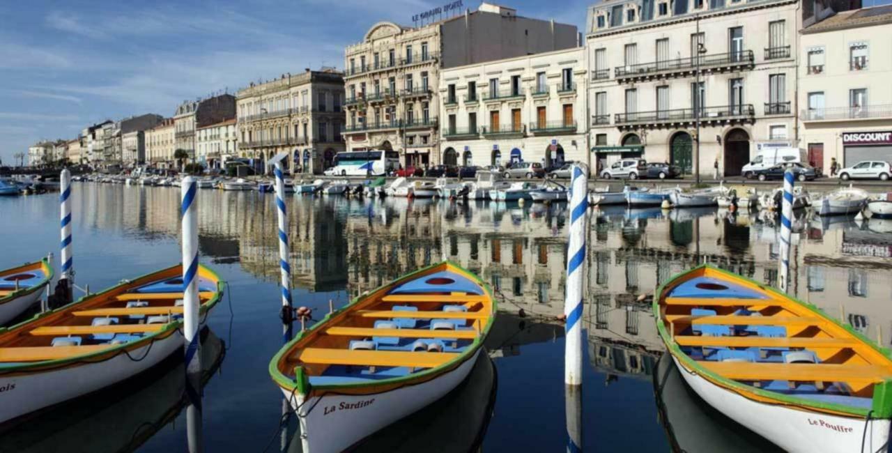 Grand Appartement Sur Canal A 2 Pas Du Centre Ville De Sète Exteriér fotografie